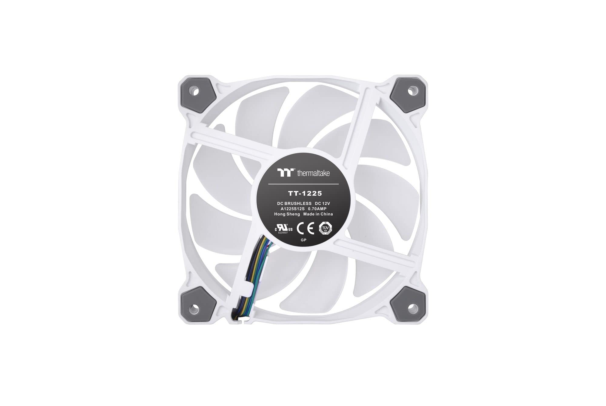 PC用ファン・クーラー Thermaltake pure duo 12 white Pure Duo 12 ARGB Sync Radiator Fan (2-Fan Pack)-white