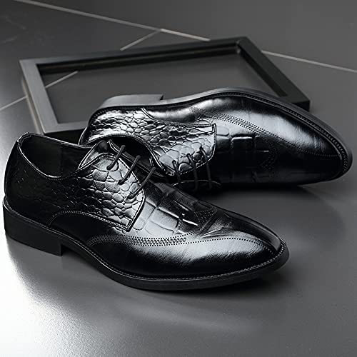 Chaussures Derby à lacets au bout bruni et finitions de style - 3