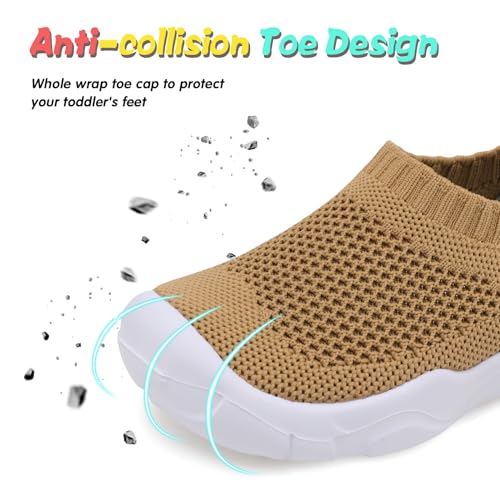 Image of JOINFREE Toddler Boys Girls Sneaker Slip On Shoes Kids Lightweight Breathable Walking Shoes