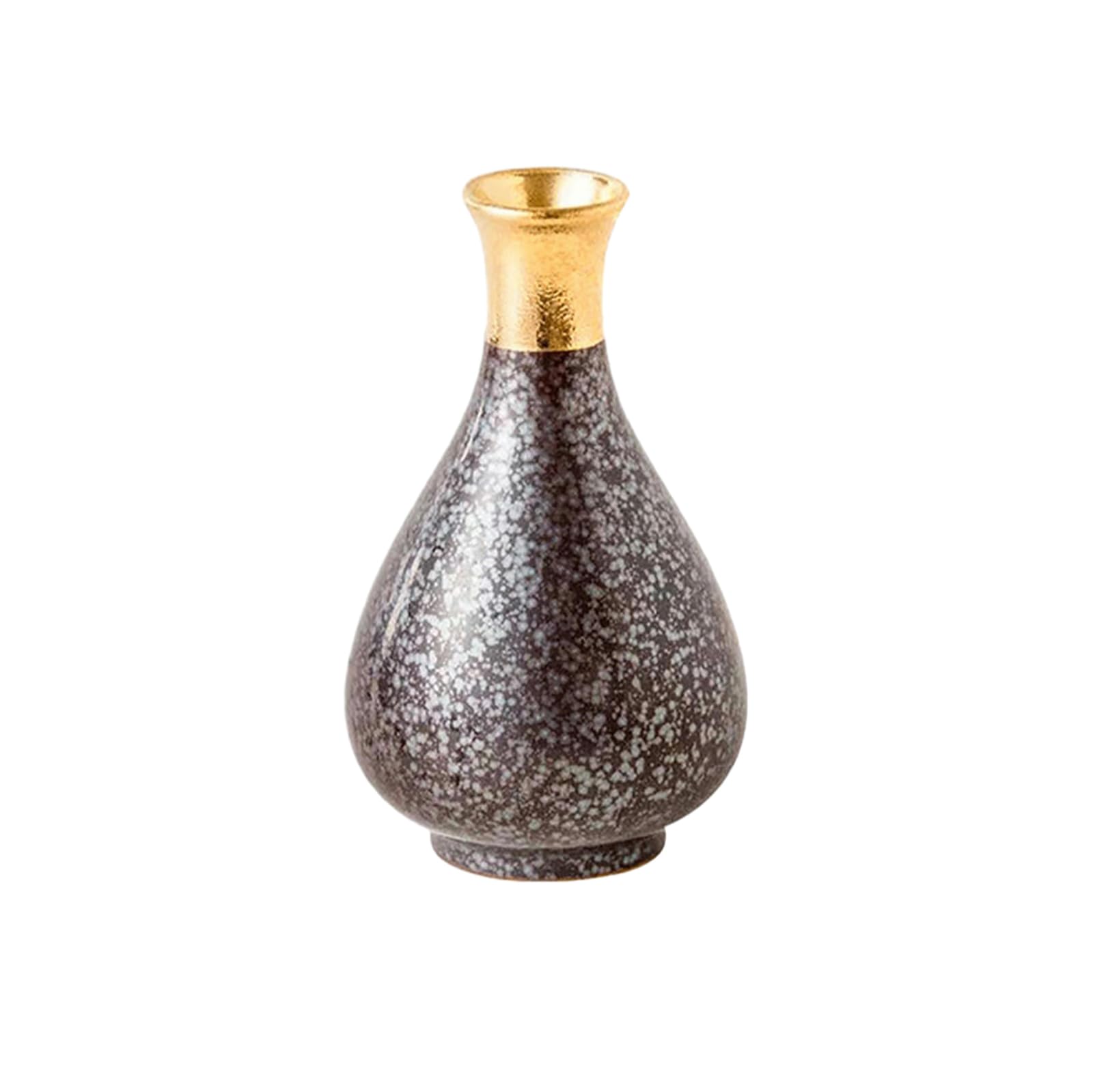 CAPIJIONG Tasse à saké créative en céramique personnalisée de style japonais - Tasse à thé de l'après-midi - Bec doré