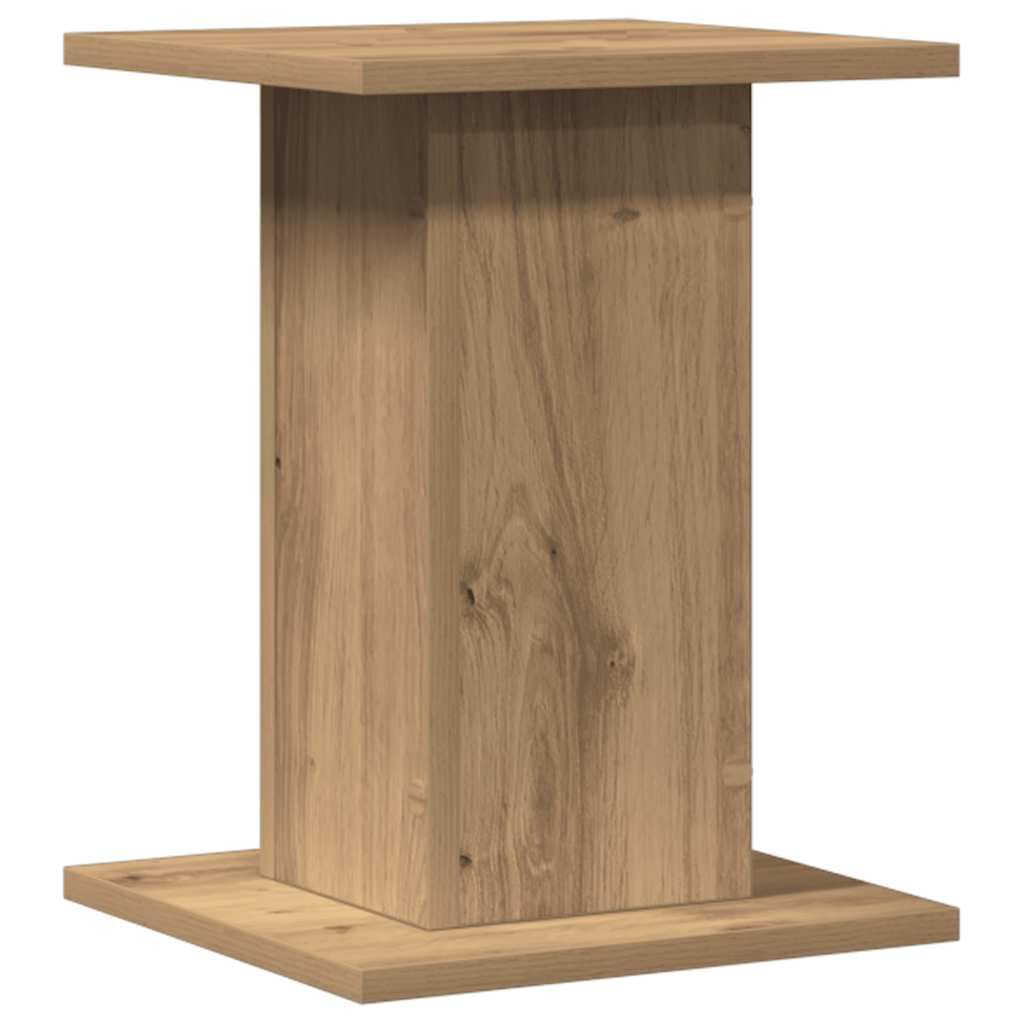 Supports de haut-parleurs 2 pcs chêne artisanal bois ingénierie ,Appareils électroniques , Audio , Accessoires audio , Accessoires pour enceintes , Supports & pieds d'enceintes, Brun (Poids 9.5KG)