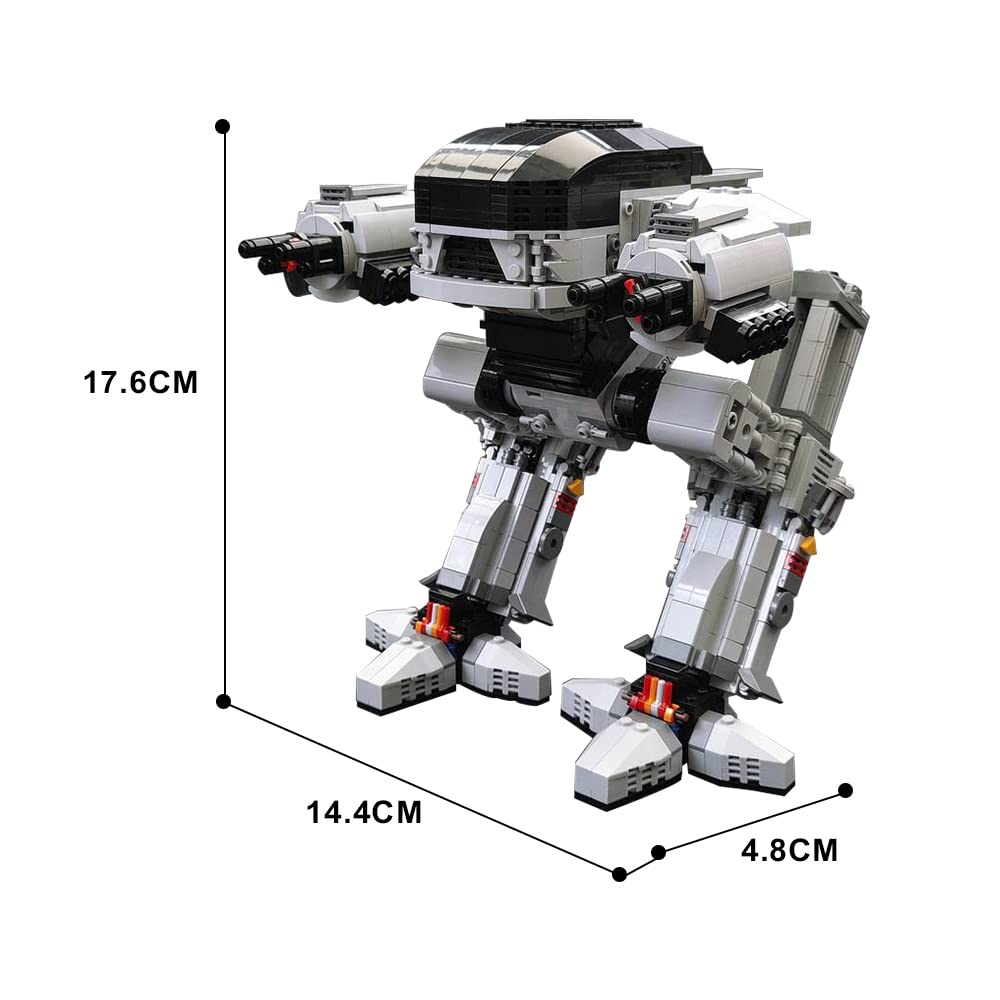 Amazon.co.jp: 1473ピース ED209 ロボットエンフォースメント メカ