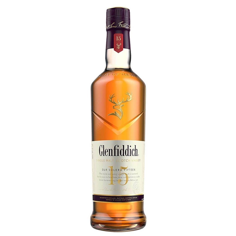 Glenfiddich 15 Years Old Single Malt Scotch Whisky 70 cl