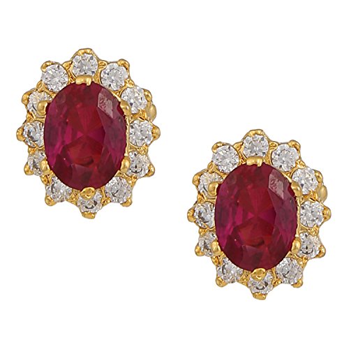 Efulgenz Indian Bollywood Designer Traditional CZ Stud Earrings Jewelry for Women and Girls Gift for Her