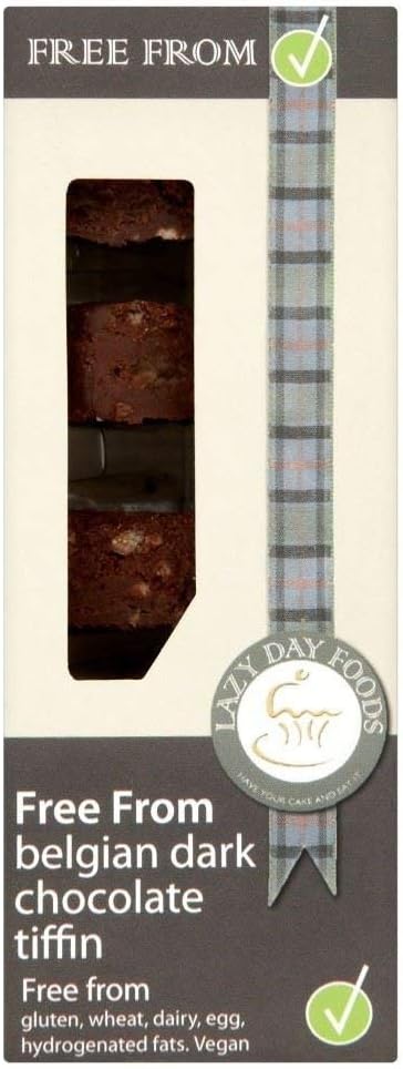 Lazy Day Free from Belgian Dark Chocolate Tiffin (150g)