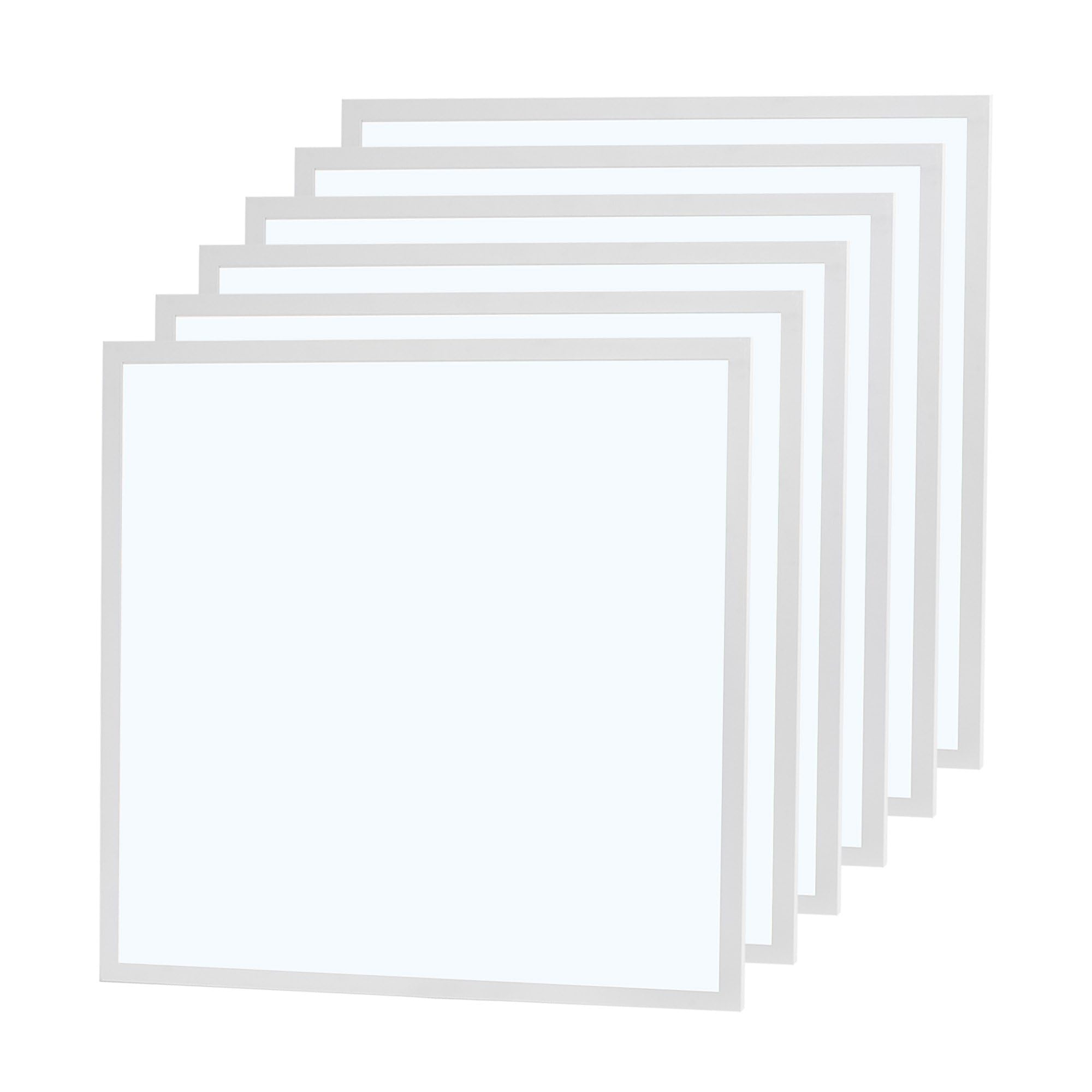 Ledvion - 6X LED Panel, 60x60, 36W, 6000K, UGR <22, 100Lm/W, Recessed Fitting, Includes 3-Year Warranty