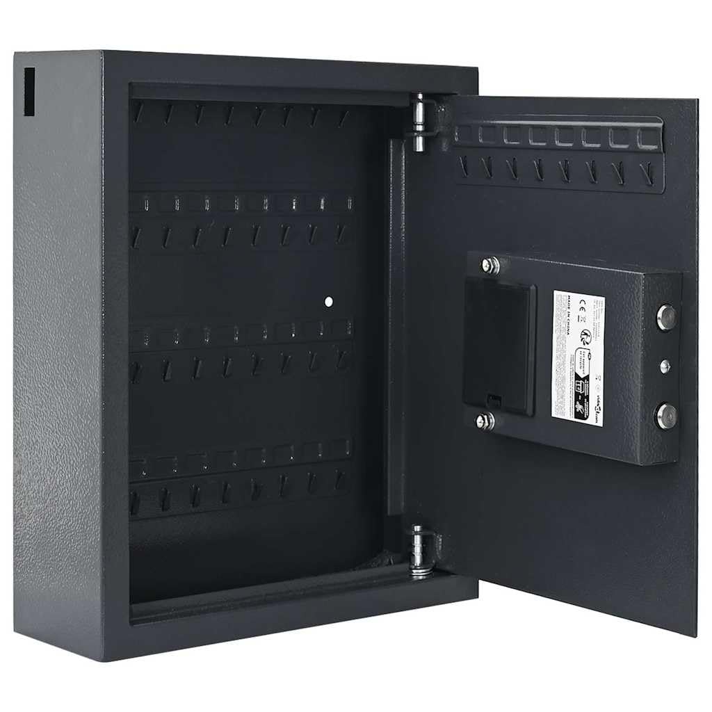 Genérico Caja Fuerte Digital Gris Oscuro 30 x 10 x 36,5 cm Acero,Casa y jardín,Seguridad empresarial y del hogar,Cajas Fuertes,42011319