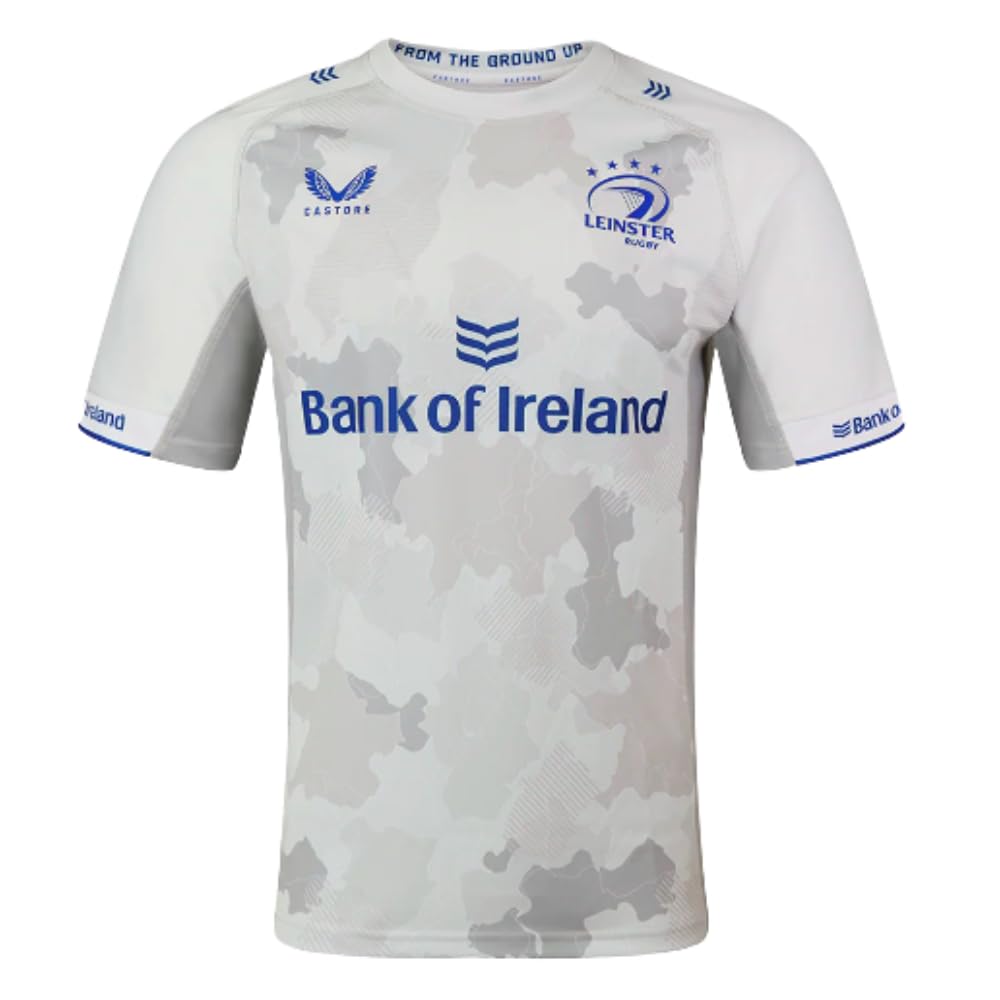 Castore Men's Grey 2023-2024 Leinster Rugby Away Jersey