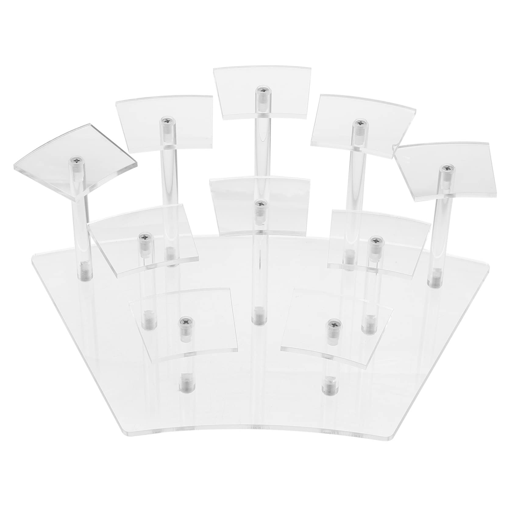 Espositore Acrilico Multistrato per Modellini e Statuette, 10 Posti