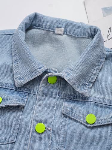 YiZYiF Jean Vest for Boys Girls Ripped Denim Gilet Vintage Biker Waistcoat Distressed Jacket Spring Fall Outfit4