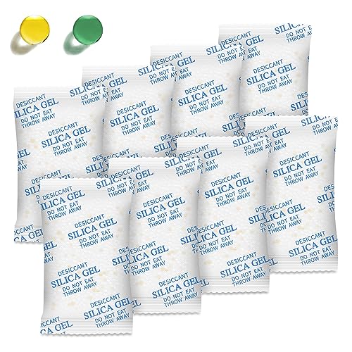 Silica Gel Packets – 20 Gram 75 Packs Food Grade Moisture Absorbe...
