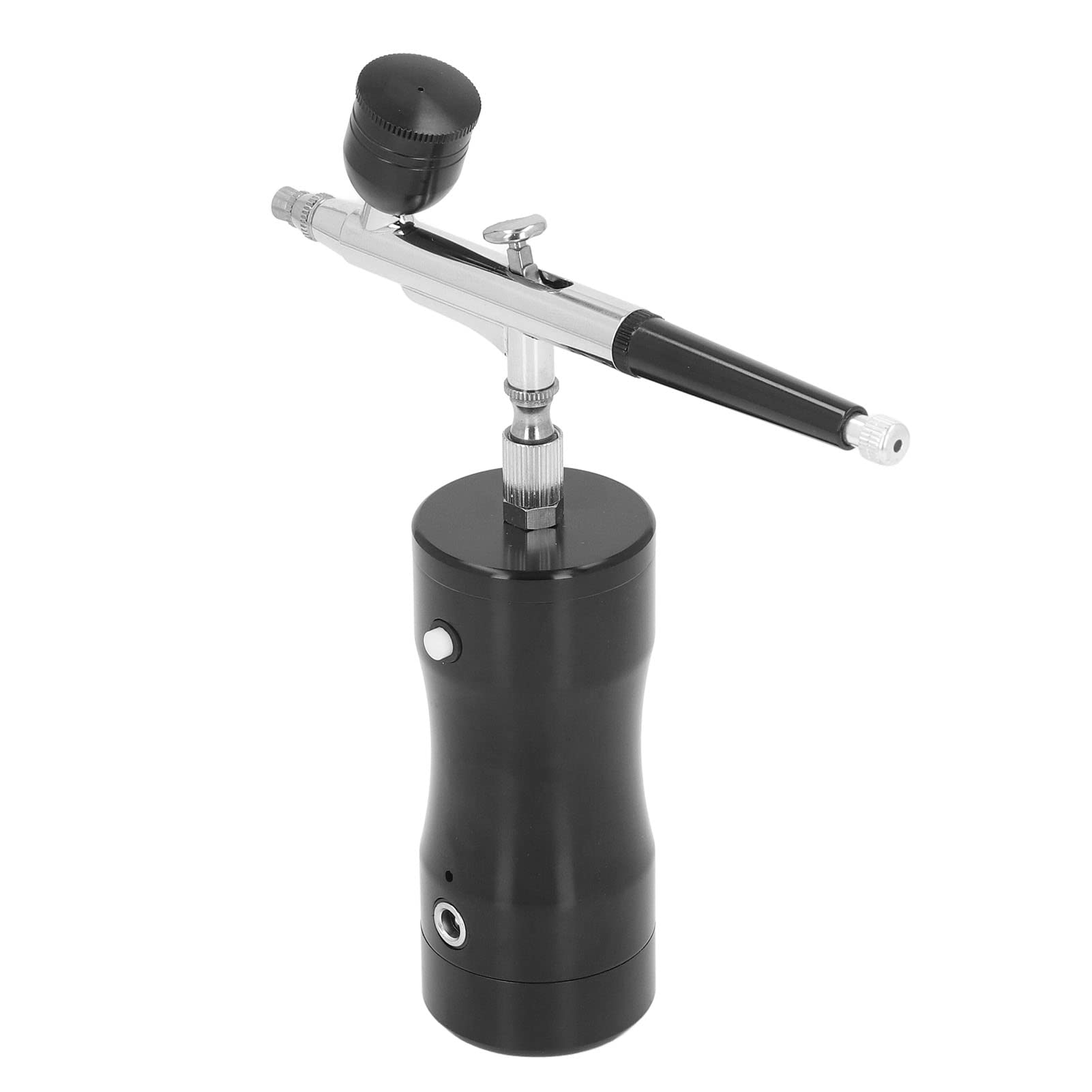 Kit de Aerógrafo, Cepillo de Aire de Pintura Recargable por USB de 27 PSI, Compresor de Aerógrafo Inalámbrico Portátil con 3 Vasos de Pintura para Maquillaje de Bricolaje