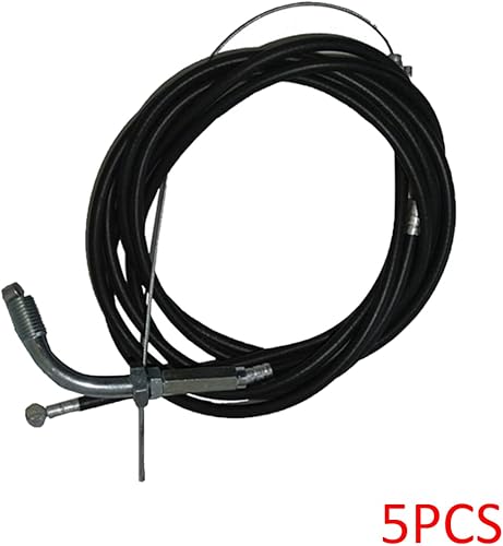 Miniatura 2 de awtetpje 5 cables de acelerador de bicicleta motorizados y cable de embrague para 49 cc, 60 cc, 66 cc, 80 cc