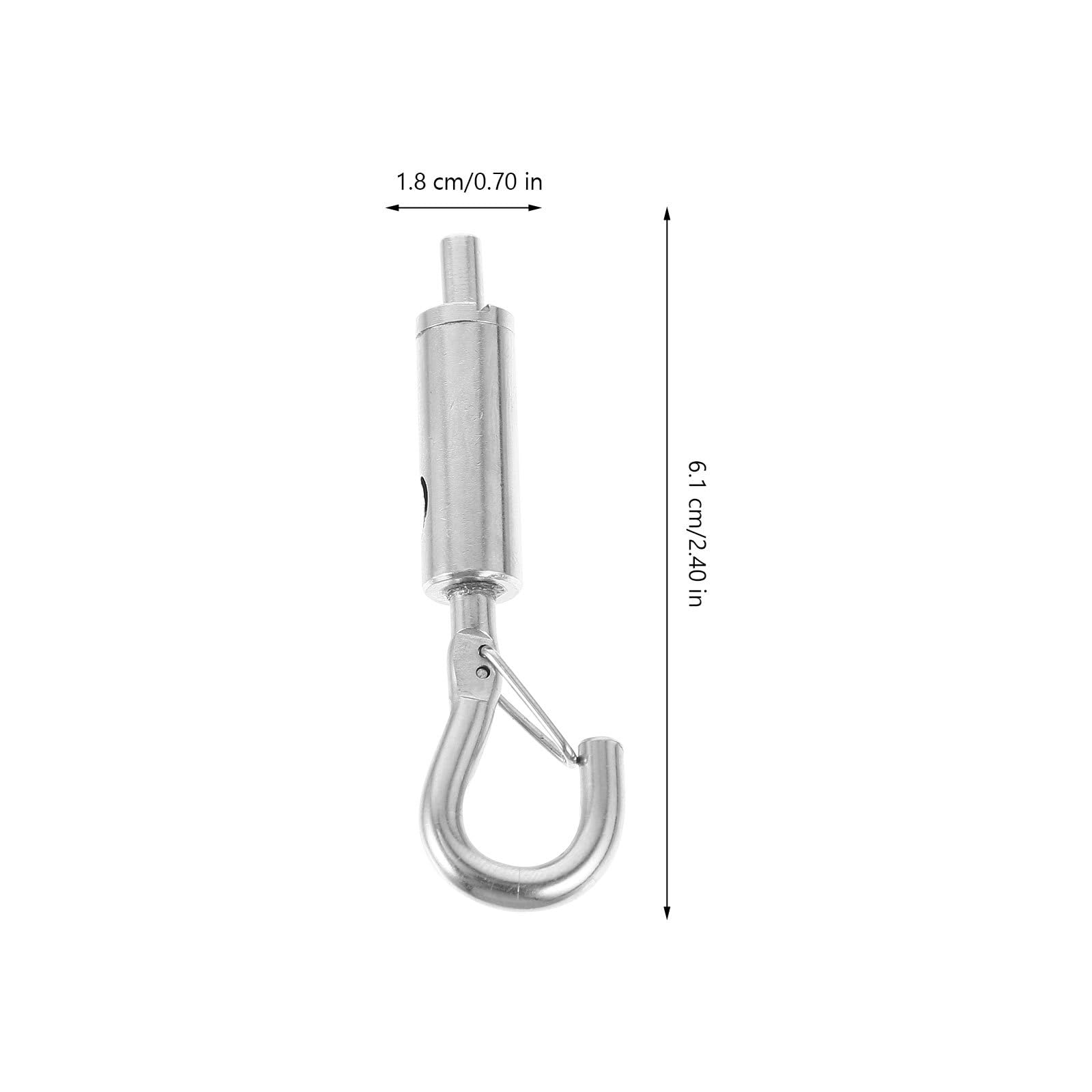 de Tensor Gancho Seguro 20 Piezas para Cables de Alambre de Cobre y Fácil de Colgar para Uso al Aire Libre y Embarcaciones