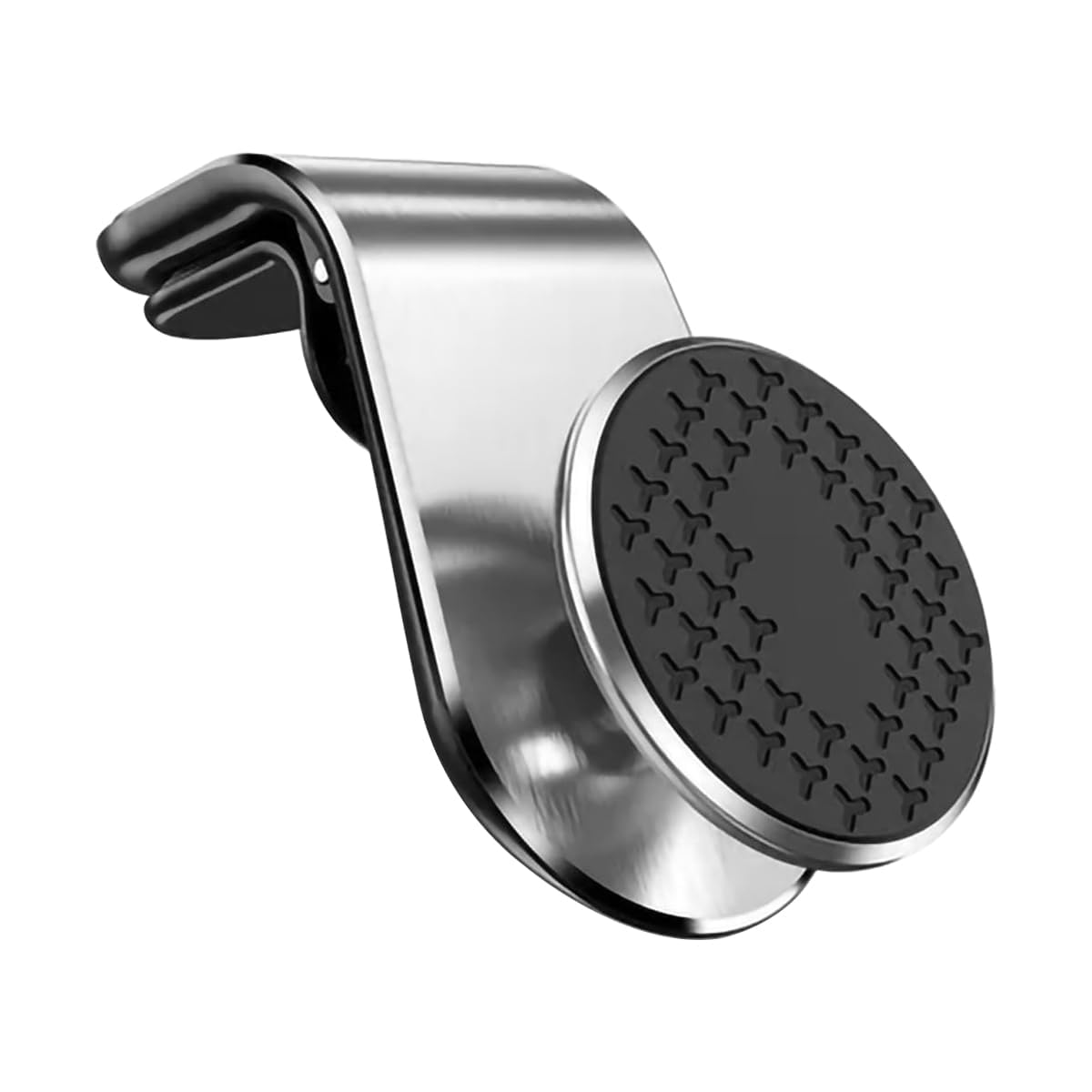 Tryagat Silver Car Phone Holder For Fiat 500X 2015-2024, Smartphone Mount Air Vent Cell Phone Stand Car Mount Cradle 360° Rotation Accessories,