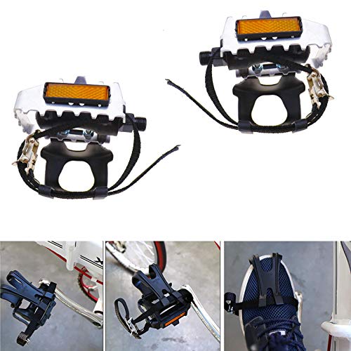 Create Idea Coppia Pedali Bici con Pinze e Cinghie...