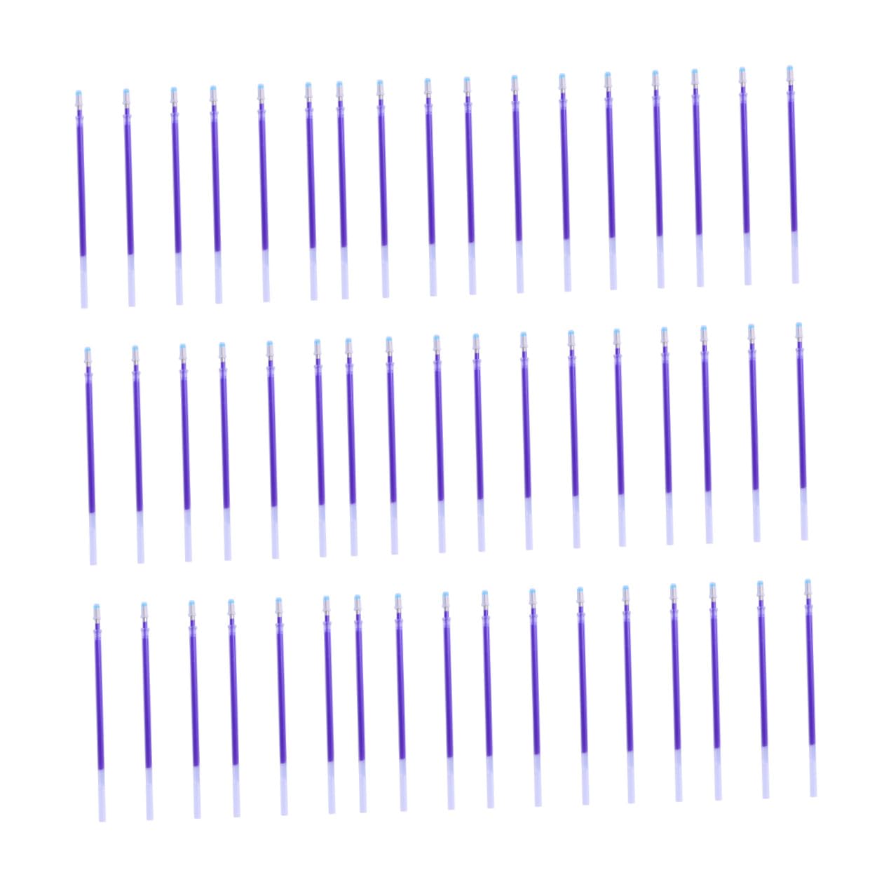 VILLCASE 300 Pcs Stylos Thermiques Recharge Stylo Thermique Recharge De Stylo Effaçable À La Chaleur Stylos De Couture Stylos De Recharge À Fondu Chauffé Stylos À Coudre Stylos À Chaleur