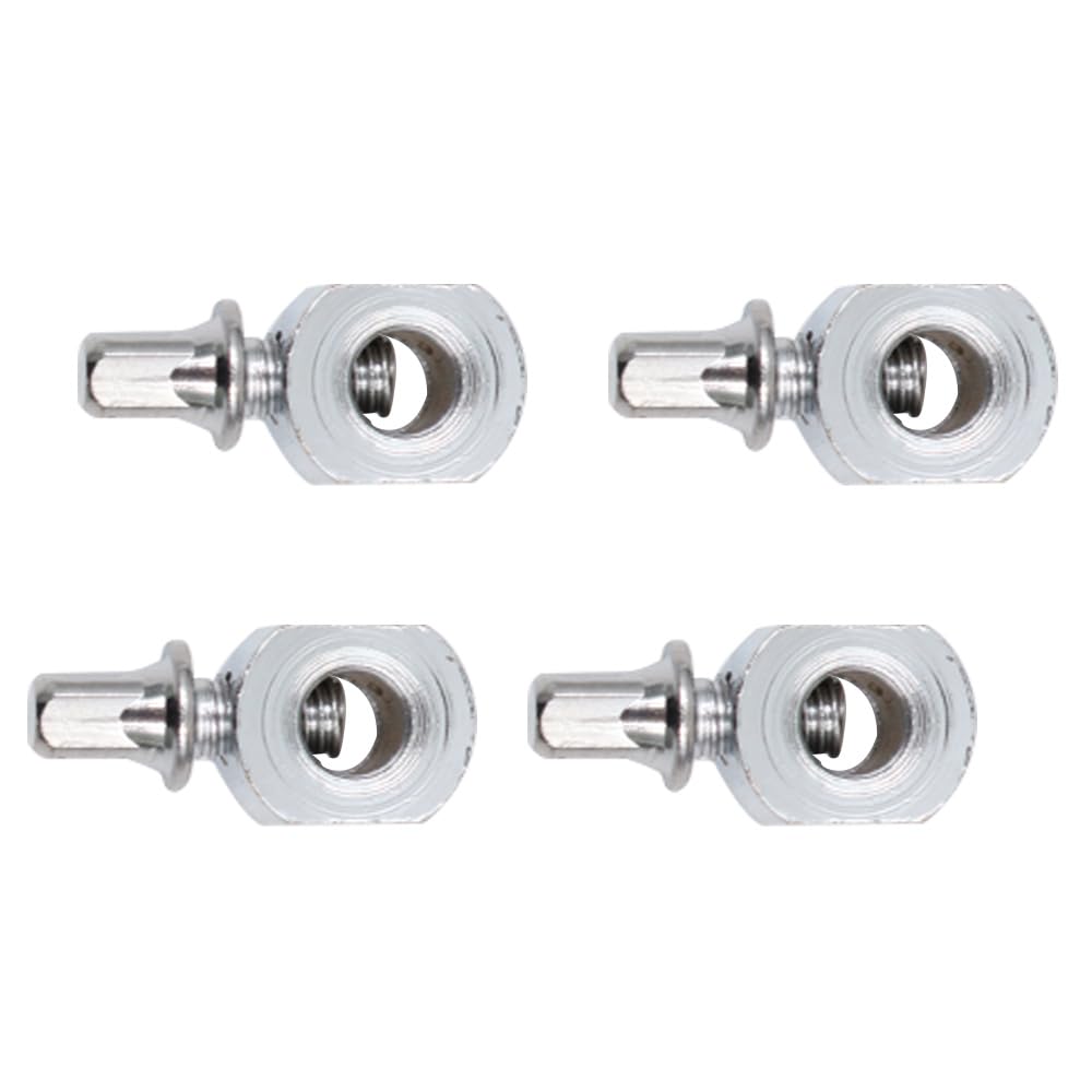 4PCS Pedal de Bombo Contrapeso Diámetro Interior 6,5 mm Atornillado de Forma Segura Accesorios de Pedal de Tambor para Jazz Rock