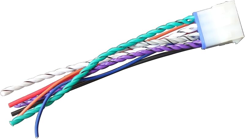 12-pin Wire Harness Cable Compatible with Rockford Fosgate PMX-1 PMX-2 PMX-3 PMX-5 PMX-5CAN PMX-8BB Punch Marine Media Receiver