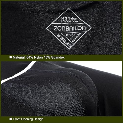 ZONBAILON Mens Underwear Ice Silk Horizontal Fly Boxer Briefs Multipack2