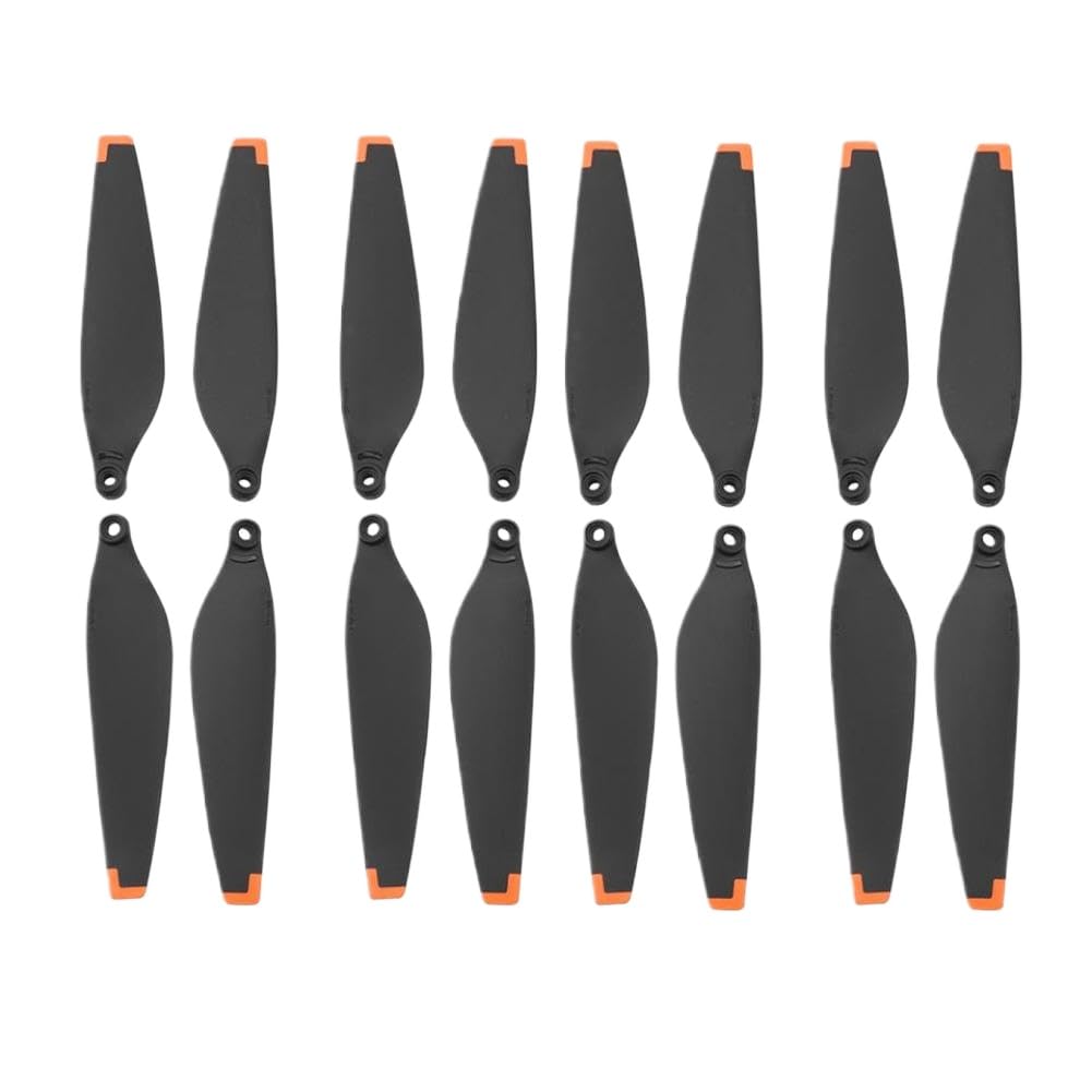 6030F Propeller 2 Paar kompatibel mit 3 Drohnen mit Schrauben(Orange 4 Pairs)