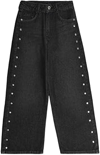 LC واكيكي بنطلون جينز للبنات بقصة عادية