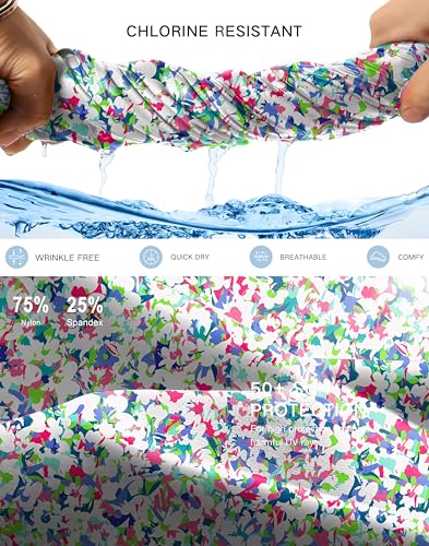 Image of G Gradual Women's 16 inch Swim Skirt with Pockets High Waisted Tummy Control Modest Swimsuit Bathing Suit Bottoms for Women