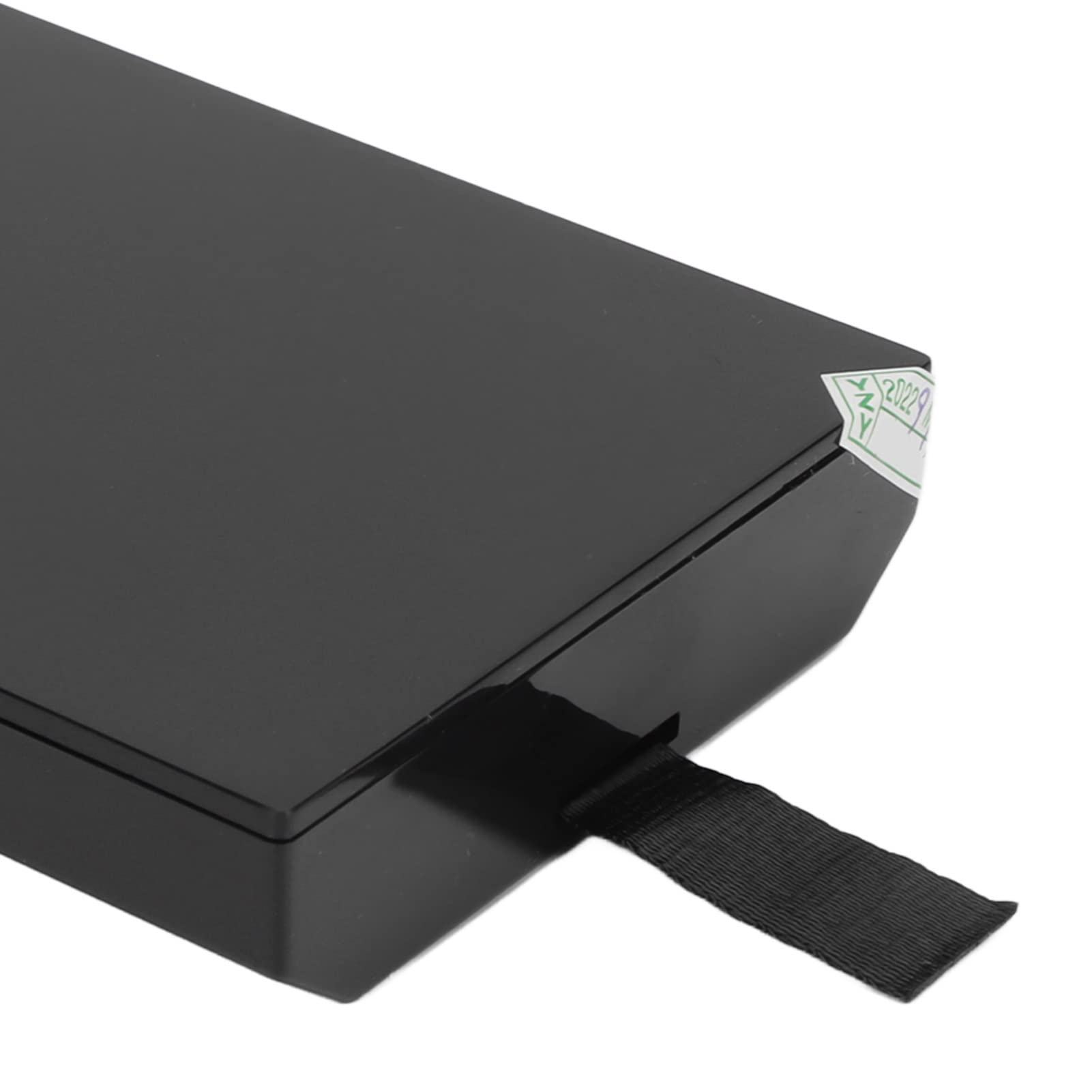 Disque Dur pour Console De Jeu, Mise à Niveau du Disque Dur De Jeu, Accessoires pour Console De Jeu HDD, Résistant à l'usure Et Aux Chutes pour Jeux X Box 360 Slim(120G-Noir)