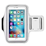 [1 Pack]Premium Water Resistant Sports Armband, CaseHQ with Key Holder Running for iPhone 7 6 6S Plu