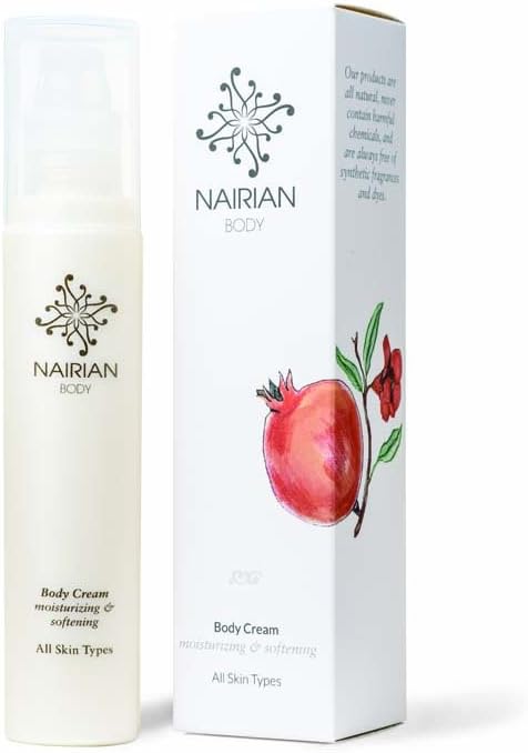 Body Cream, Moisturizing & Softening Skin Care (100 ml Bottle); All-Natural Hydrating Lotion for Dry, Normal and Sensitive Skin w/Soothing Shea Butter