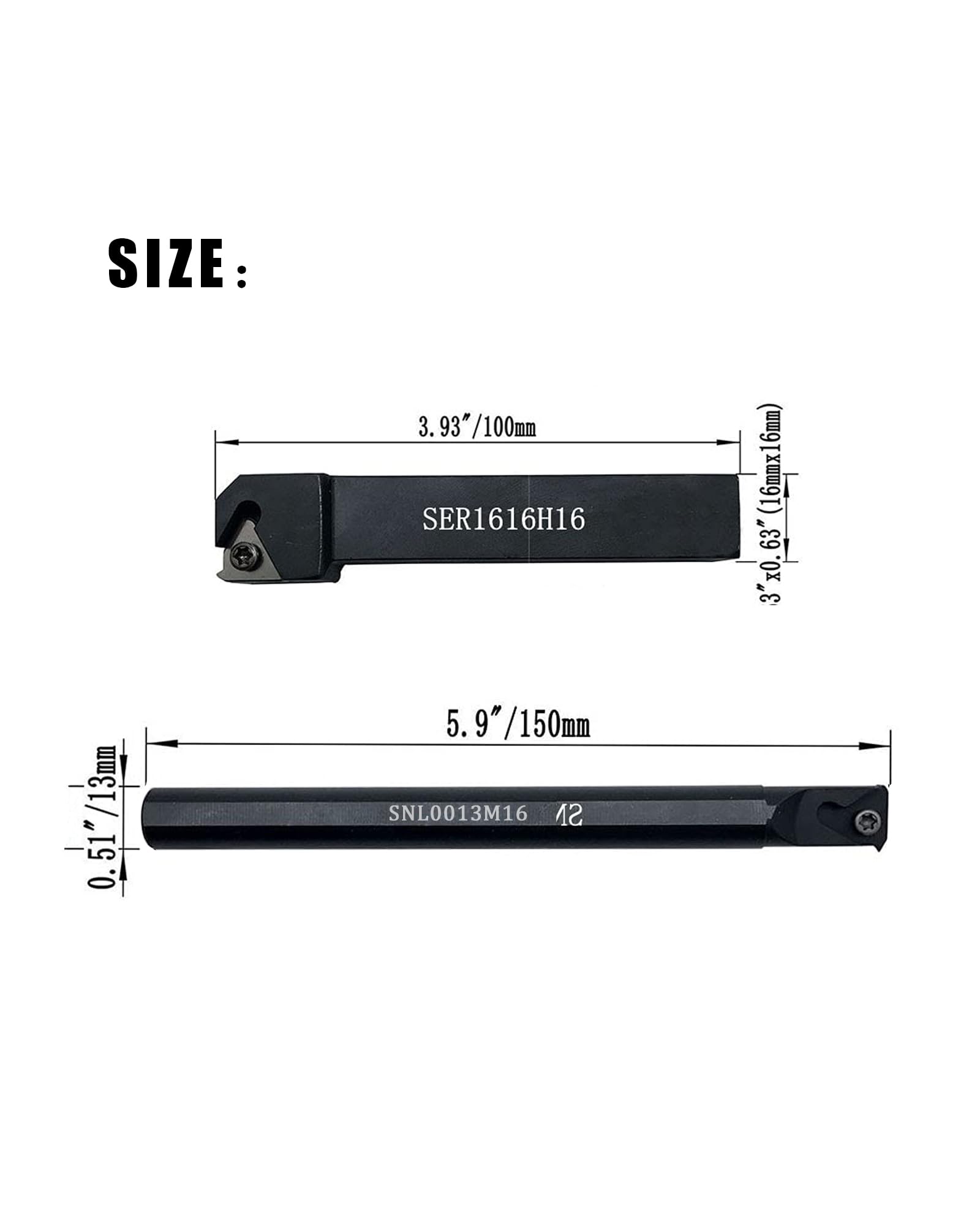 Threading Tool Holder with Carbide Inserts - Buy Now -2