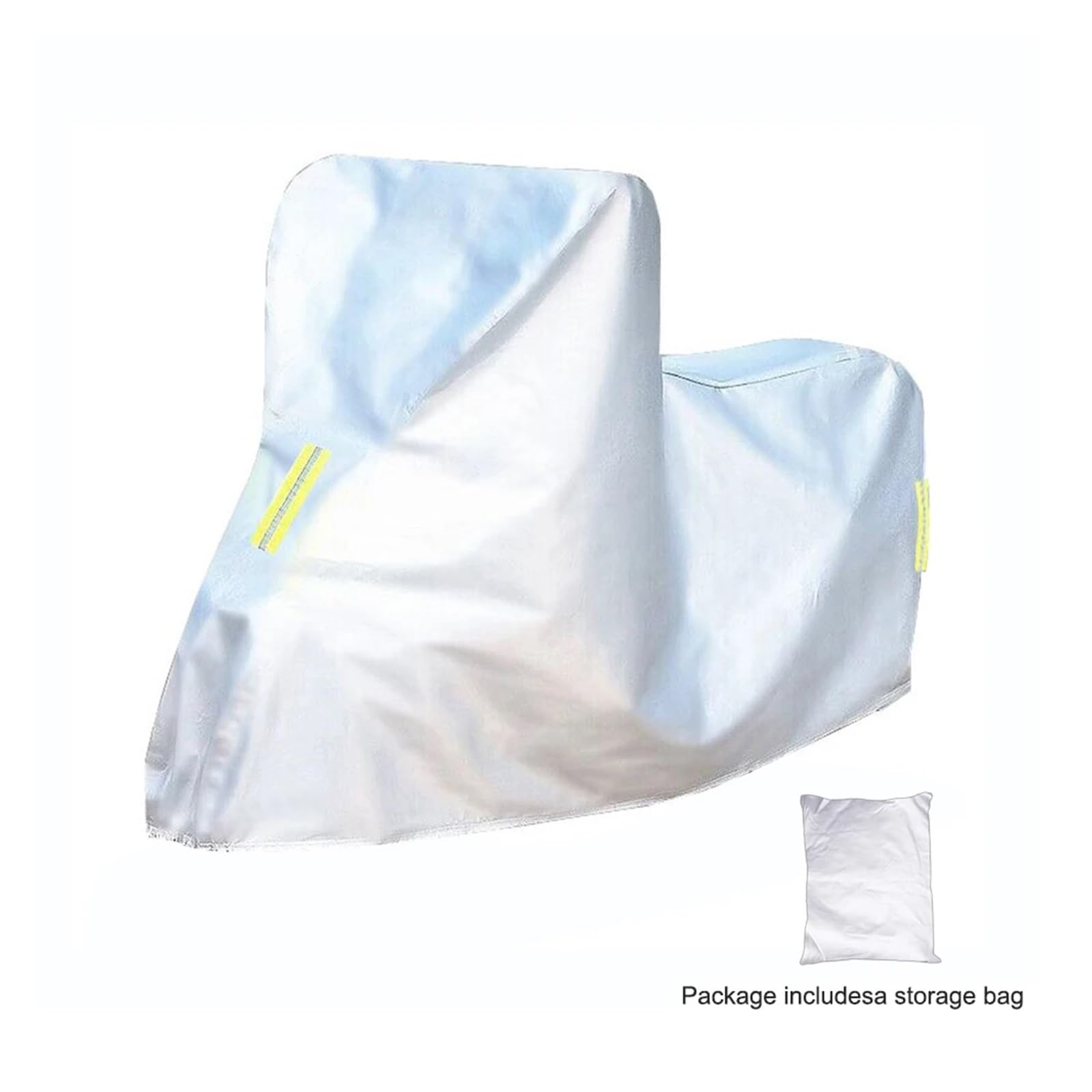 Cubre Moto Impermeable Cubierta de motocicleta M-4XL Universal al aire libre Protector UV Scooter todas las estaciones impermeable bicicleta lluvia cubierta a prueba de polvo 210D tela Oxford(L 225x95