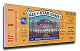 Auf Archivleinwand gedruckt NHL St Louis Blues 1970 All-Star Game Mega Ticket - MVP Hull