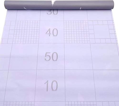 Miniatura 6 de Yifasy Revestimiento de estante de papel autoadhesivo de plumas blancas para cajón, decoración de pared de PVC gris, calcomanía para muebles del