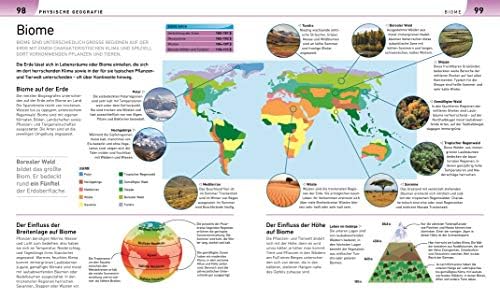 Geografie visuell erklärt: Erde, Umwelt, Mensch. Klimawandel und andere Phänomene verstehen
