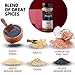 My Secrets Peggy's Food Everything Bagel Seasoning – Contains Himalayan Pink Salt – 4.5 Oz – Easy Sprinkle – Multipurpose & Versatile – Flavorful & Delicious