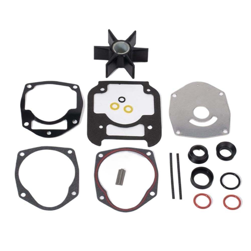 Kit de reparación de bomba de agua 8M0142980 8M0205803 compatible con motor Quicksilver 3.4L V6 4.6L V8