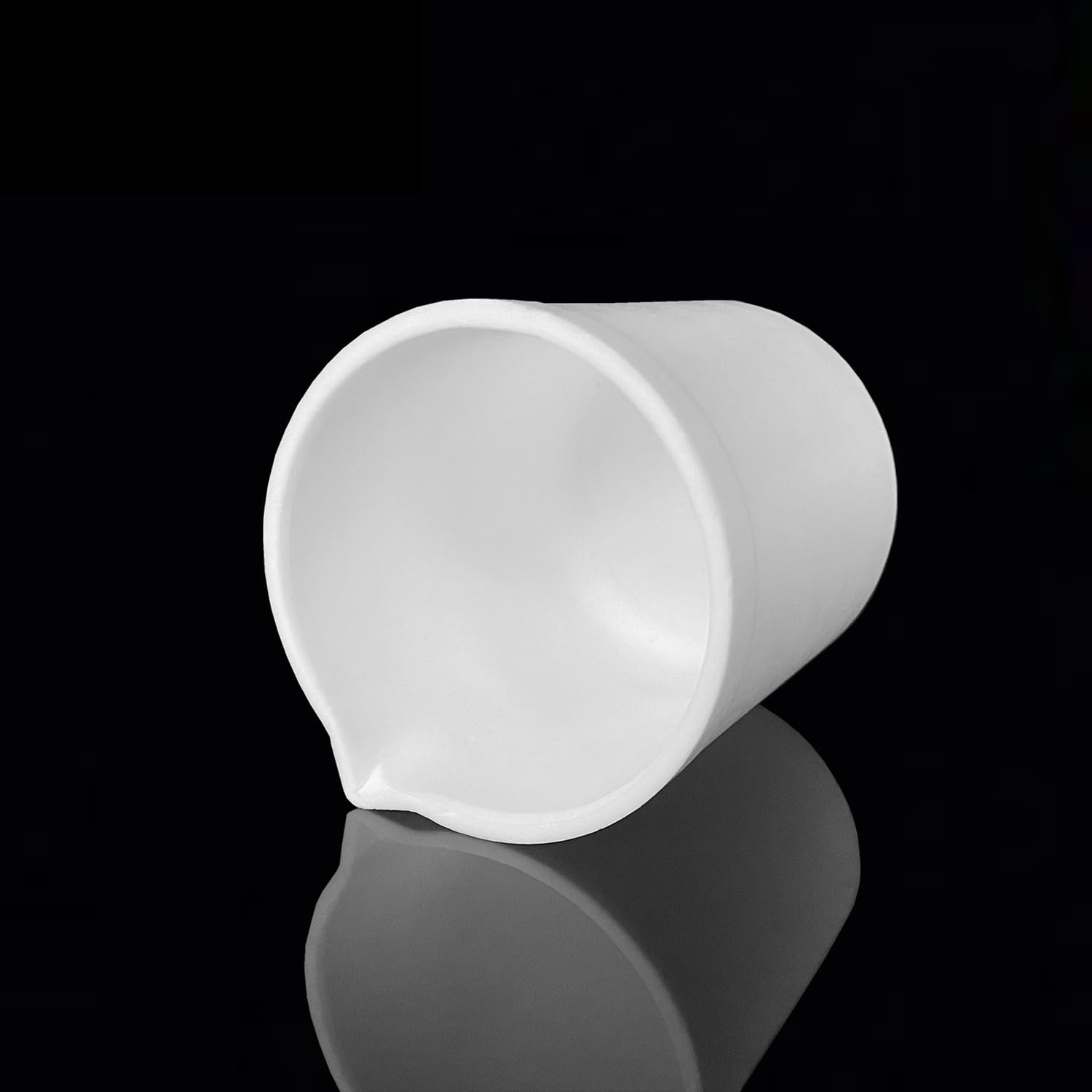 Vaso De Precipitados De PTFE, Vaso De Laboratorio De Fluoruro De Polietileno, 1000/2000/3000/5000 Ml, Vaso Medidor Portátil Para Experimentos Químicos Y Biológicos, Fácil De Usar, Blanco ,5000ml