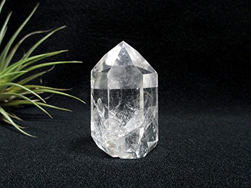 Amazon.co.jp: クォーツインクォーツ 貫入水晶 ポイント 原石 天然石