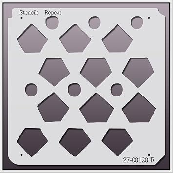 Repeat Wall Stencil 27-00120 R 18 X 18