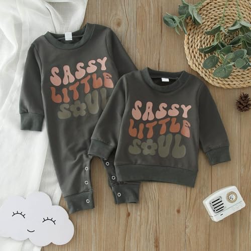 Boys and Toddlers' Fleece Hoodie Sweatshirt Toddler Boys Girls Long Sleeve Letter Prints T Shirt Lightweight4