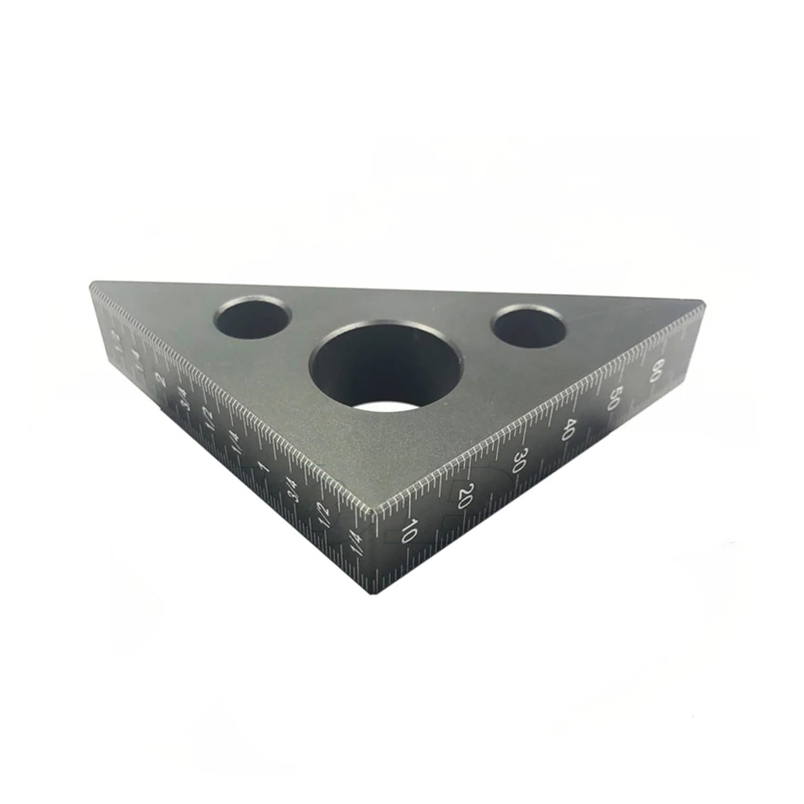 Blok wzorcowy, Linijka kątowa ze stopu aluminium, miniaturowa kieszonkowa linijka, trójkątna do obróbki drewna, pomiar wysokości, narzędzia