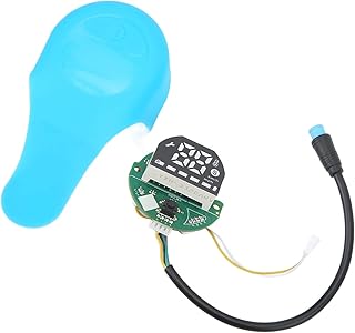 Tgoon Placa Bluetooth para scooter, capa de silicone, fácil instalação, à prova d'água, painel de painel de circuito, à prova de poeira, antioxidação, painel de exibição de dados para reparo