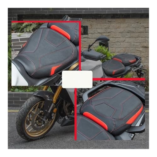 Cojín de asiento de motocicleta para Tracer 9 GT repuesto de conductor y pasajero 3