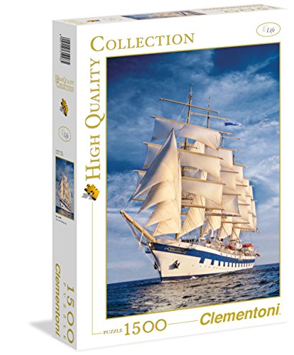 Preisvergleich Produktbild Clementoni 31998.5 - Puzzle Kollektion - große Segelschiff, 1500 Teile
