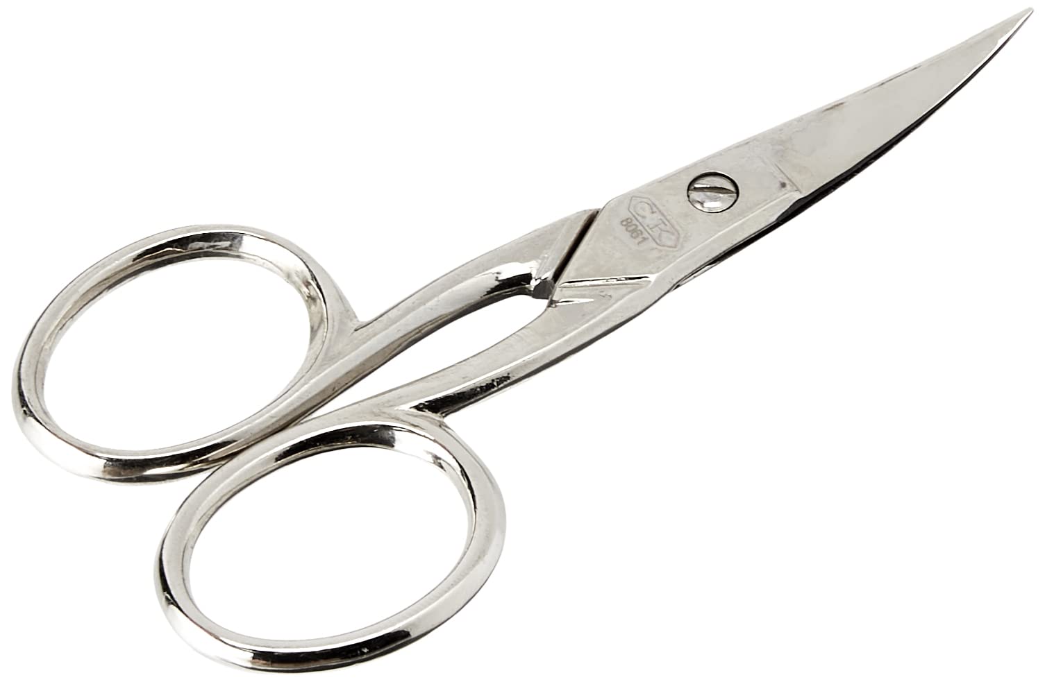 C.k Nickel Classic C8061 Curved Blades Nail Scissor,