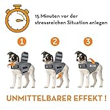 Petlife Thundershirt Hundemantel, Größe L, grau