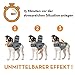 Petlife Thundershirt Hundemantel, Größe L, grau