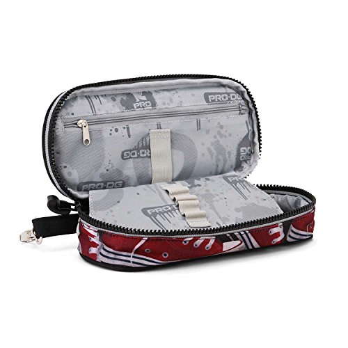 PRODG Tracks-Pencil Case, Red, 21 x 10 cm - Image 4