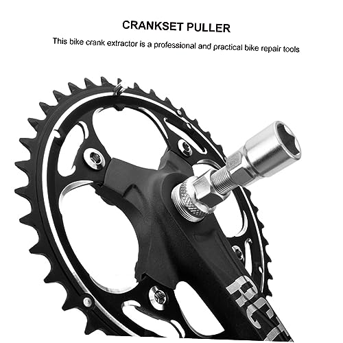 ifundom 1pc Crank Extractor Tool for Repair Crankset Puller Design for Splined and Taper Arms Compact and Handy for Easy Use